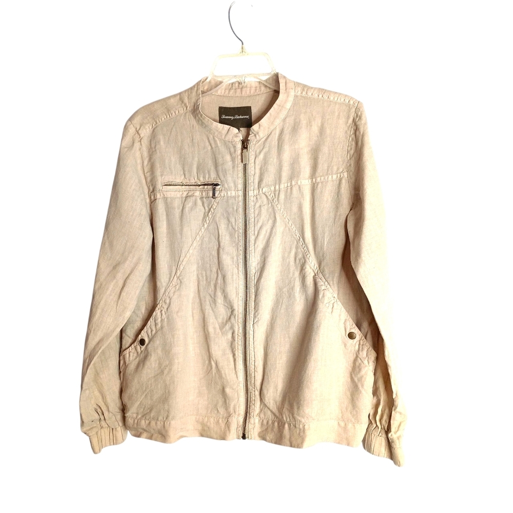 Tommy Bahama -Beige Linen Jacket - Size M